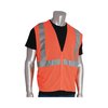 Pip ANSI Class 2 Two-Pocket Zipper Mesh Safety Vest, Polyester Mesh, Large, Orange 302-0702Z-OR/L